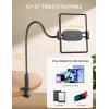 Lamicall Gooseneck Tablet Holder for Bed – [Unique Tapered Flexible Arm][Fully Adjustable] iPad Kindle Holder Stand for Reading in Bed, Tablet Mount for 4.7-13″ iPad, Kindle, iPhone, Mothers Day