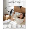 Lamicall Gooseneck Tablet Holder for Bed – [Unique Tapered Flexible Arm][Fully Adjustable] iPad Kindle Holder Stand for Reading in Bed, Tablet Mount for 4.7-13″ iPad, Kindle, iPhone, Mothers Day