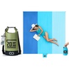 Lamicall Waterproof Dry Bag Beach Blanket Sandproof Waterproof