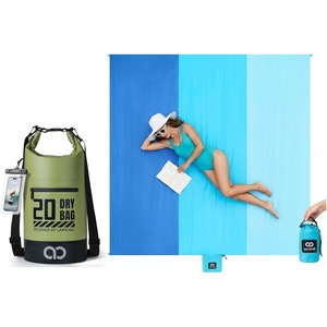 Lamicall Waterproof Dry Bag Beach Blanket Sandproof Waterproof