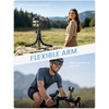 Lamicall Tripod for iPhone – [Ultra-Stable] Phone Tripod with Wireless Remote, Mini Flexible Phone Stand for Recording with 1/4” Screw and Cold Shoe for iPhone Gopro Camera Pocket 3/4 fit Vlog Travel