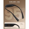 Lamicall 3.4oz Ultra-Light Book Light for Neck – [4-Color & 5-Brightness][Bendable Arms] Neck Light with 70 Hours Runtime, Reading Lights for Books in Bed, Knitting, Repairing, Crafting, Crocheting
