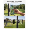 Lamicall Alloy Magnetic Golf Cart Phone Holder – Unique Golf Accessories Gifts for Fathers Day Men Husband, Magnetic Phone Holder for Gym Essentials for MagSafe iPhone 17 16 Fits EZGO Club Car Yamaha