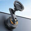 Lamicall Car Phone Holder for Magsafe – [Ultra Nano Gel & 70+LBS Vacuum Suction] 360° Magnetic Phone Holder for Car 3-Axis Suction Cup Phone Mount Dashboard Windshield Car Mount for iPhone 17 Pro Max(Black)