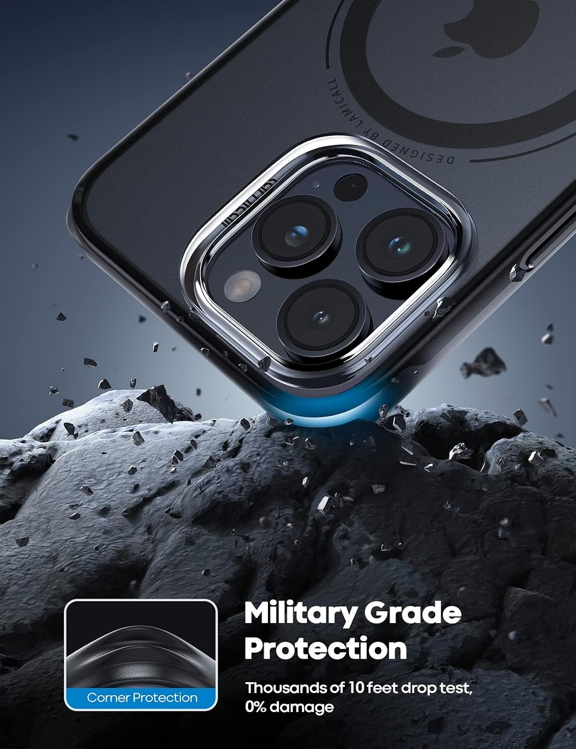 image:imageLamicall Waterproof Floating Phone Pouch and Shockproof Phone Case