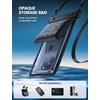 Lamicall 2Spaces Waterproof Phone Pouch & Shower Phone Holder Waterproof