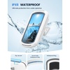 Lamicall Shower Phone Holder + Waterproof Phone Pouch