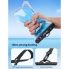 Lamicall Waterproof Phone Pouch + Waterproof Shower Phone Holder