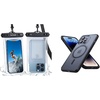 Lamicall Waterproof Floating Phone Pouch and Shockproof Phone Case