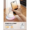 Lamicall 15W Qi2 Char-ging Station for Apple & Waterproof Phone Pouch