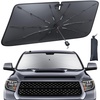 Tesla Model 3/Y Foldable Windshield Sunshade Umbrella UV Block 10-Rib Frame | Foldable 10-Rib Umbrella, 5 Layers UV Block Coating, Window Heat Insulation Protect for 2017-2026 Tesla Model 3/Y Accessories(Toyota Tacoma (2016-2026))