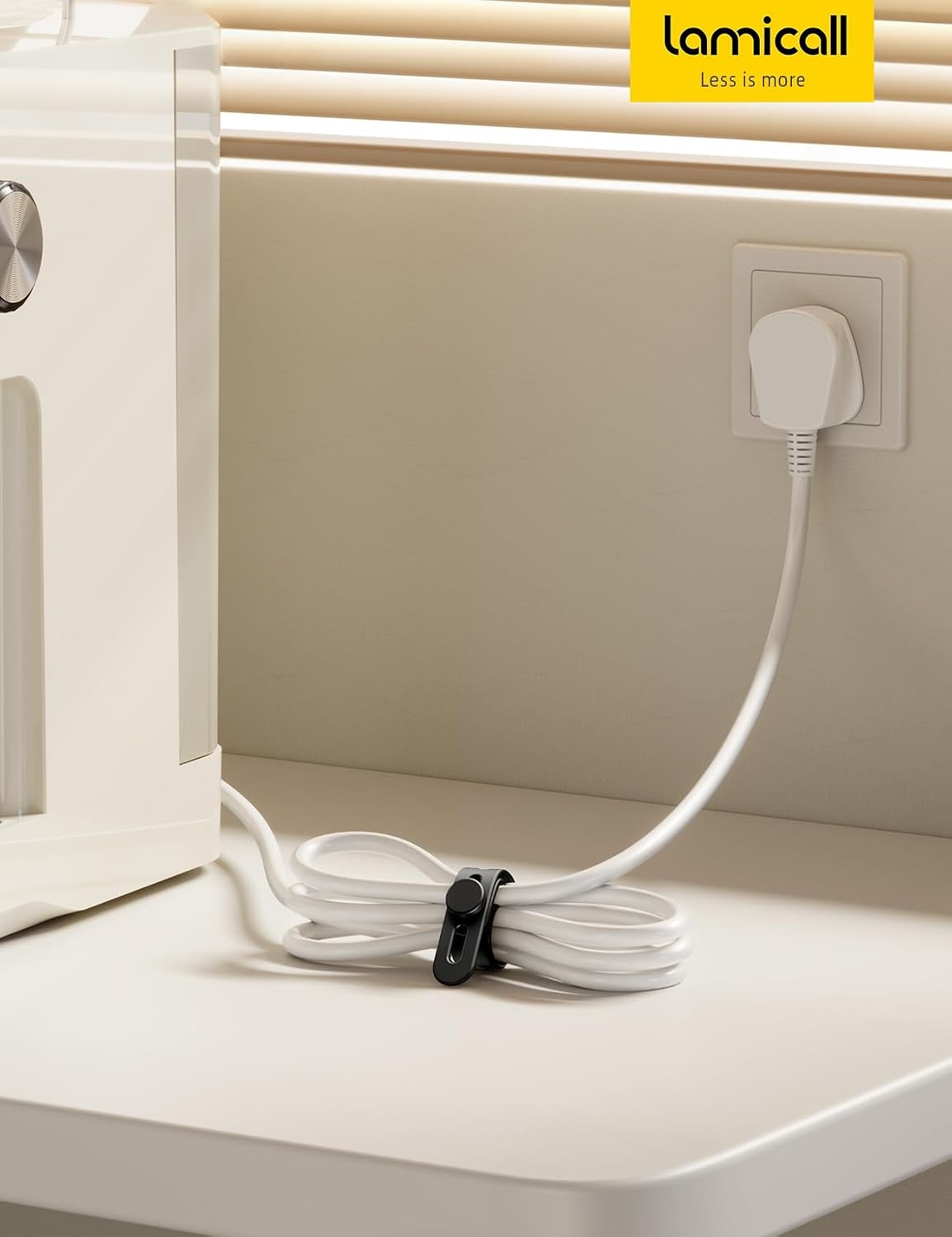 image:imageLamicall Silicone Cable Ties Organizer for Travel Waterproof Phone Pouch