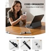 Lamicall 60Pack Reusable Cable Ties & Phone Pouch