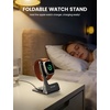 Lamicall Foldable Apple Watch Stand + Wateproof Phone Pouch