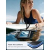 Lamicall IP68 Floating Waterproof Phone Pouch & [2 Pack] Waterproof Phone Pouch Case