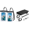 Lamicall 60Pack Reusable Cable Ties & Phone Pouch