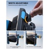 Lamicall Motorcycle Bike Phone Mount, 1s Quick Release Bike Phone Holder(Blue)