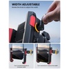 Lamicall Motorcycle Bike Phone Mount, 1s Quick Release Bike Phone Holder(Red)
