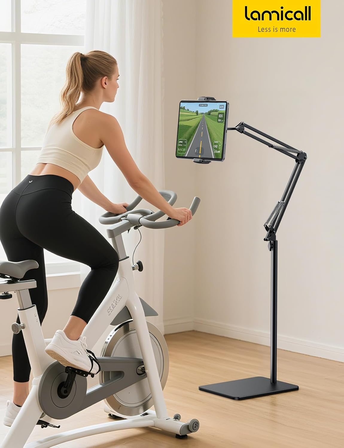 image:imageLamicall Kindle Stand Tablet Holder 55 Height Adjust Extend Flexible Arm