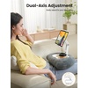Lamicall Kindle Holder Tablet Pillow Stand Extendable Arm iPad Soft Pad(Grey)