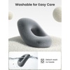 Lamicall Kindle Holder Tablet Pillow Stand Extendable Arm iPad Soft Pad(Grey)