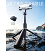Lamicall 71″ Magnetic Tripod for iPhone Auto-Open with Rechargeable Remote