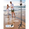 Lamicall 71″ Auto-Open Magnetic Phone Tripod + Waterproof Phone Pouch