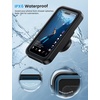 Lamicall Vacuum Suction Shower Phone Holder, Waterproof Bathroom Wall Mount(Matte Black)