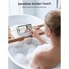 Lamicall Vacuum Suction Shower Phone Holder, Waterproof Bathroom Wall Mount(Snow White)