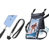 Lamicall [2Pack Cell Phone Lanyard Crossbody & [Double Space] Waterproof Phone Pouch