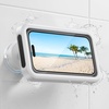 Lamicall Vacuum Suction Shower Phone Holder, Waterproof Bathroom Wall Mount(Snow White)