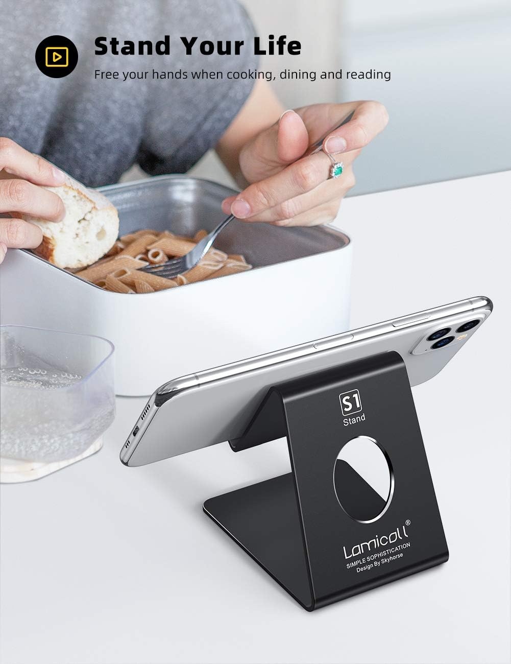 image:imageLamicall Waterproof Floating Phone Pouch and Cell Phone Stand
