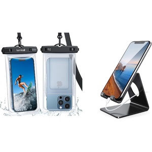 Lamicall Waterproof Floating Phone Pouch and Cell Phone Stand