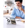 Lamicall Magnetic Phone Ring Grip for MagSafe, Dual Ring Phone Holder(Midnight Black)