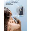 Lamicall Shower Phone Holder with Speaker Holes, IPX6 Waterpoof Pink Stand(Snow White)
