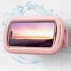 Lamicall Shower Phone Holder with Speaker Holes, IPX6 Waterpoof Pink Stand(Pink)